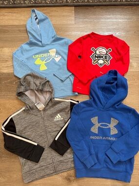 Bundle of Long Sleeve and Hoodies- 4T